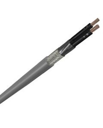 Hisense Overige materialen 2x1,5 (Flex Cu) LSZH LIHCH-afgeschermd-Grijs B2ca
